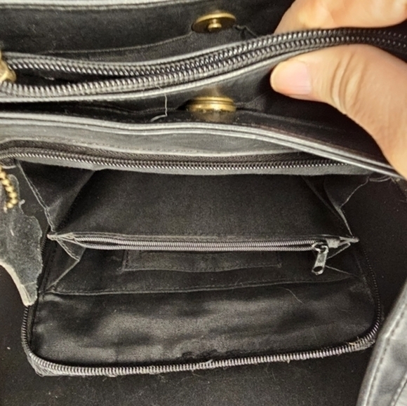 Gianni Bernini over the shoulder‎ hand bag. Genuine leather. - Picture 12 of 12